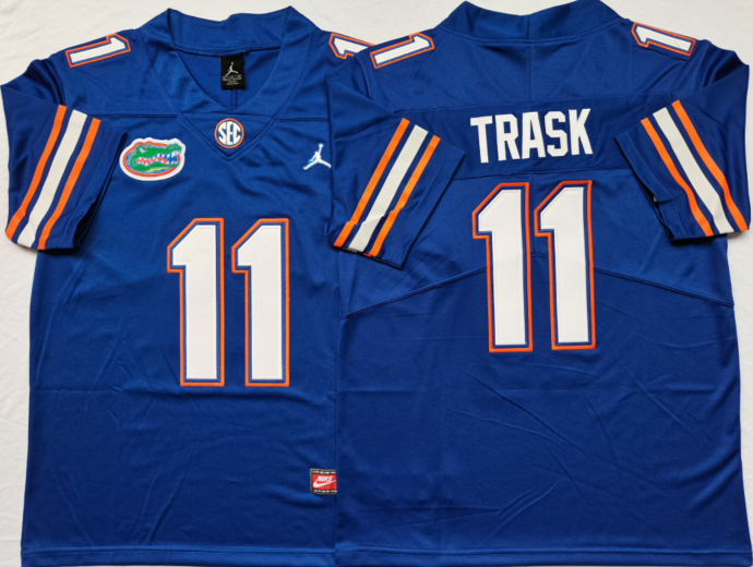 Men's Florida Gators Kyle Trask #11 Roayl Jersey
